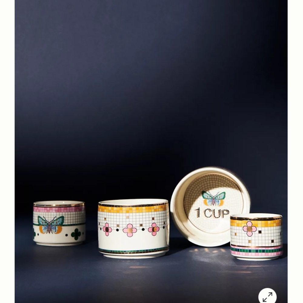 Garden Tile Measuring cups